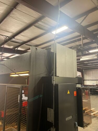 146 Ton, Amada #HFE-M2-1303, CNC press brake, 10.3'OA, 106" between housing, 7.8" stroke, 2012 | LR 85396 - Image 5