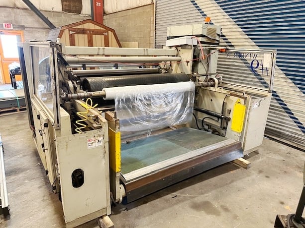 Reifenhauser, 67" dual surface winder package, includes primary nip, 1997 - Image 5