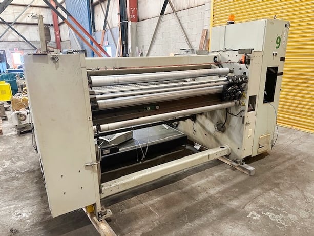 Reifenhauser, 67" dual surface winder package, includes primary nip, 1997 - Image 6