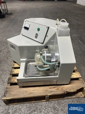 WAB #MultiLab, horizontal agitator medial ball mill, plastic jacketed bowl, 4 kw, 230 volt, serial# 040820 - Image 3