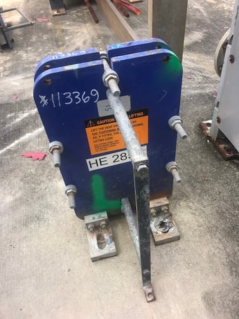 7 sq.ft., Alfa-Laval, Vertical Plate Exchanger, 150 psi, 2015 - Image 4