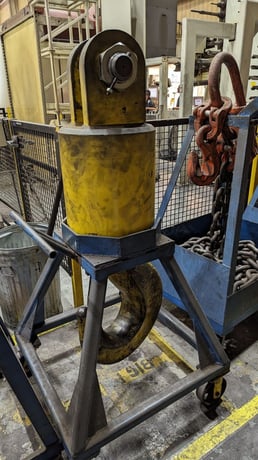 50 Ton, Overhead Crane & Svc, 75' 0" Span, 44' lift, radio control, VFD All Motions, 1993 Qty 2 Avail [#2423] - Image 10
