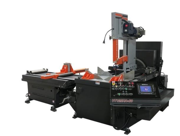 18" x 24" Hemsaw #VT120HA-60-CTS, hydraulic vertical bandsaw, NEW - Image 3