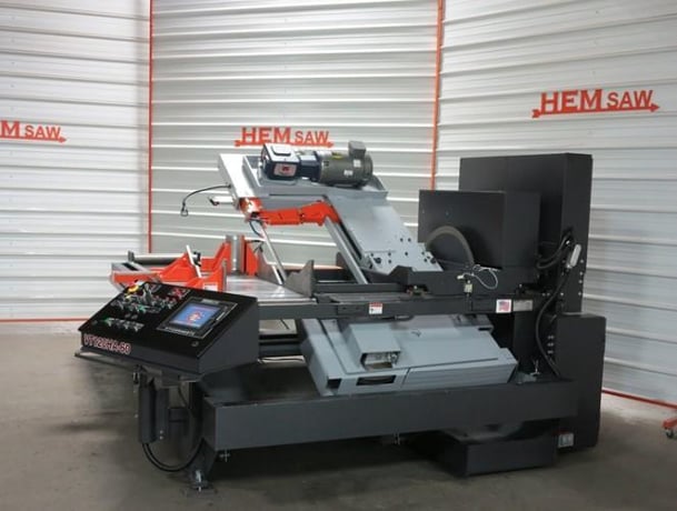 18" x 24" Hemsaw #VT120HA-60-CTS, hydraulic vertical bandsaw, NEW - Image 7