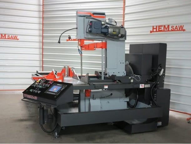 18" x 24" Hemsaw #VT120HA-60-CTS, hydraulic vertical bandsaw, NEW - Image 8