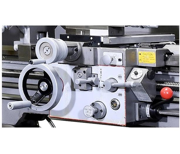 16" x 60" GMC #GML-1660HD, gap bed lathe, 8" 3-jaw chuck, 10" 4-jaw chuck, 2-1/16" bore, D1-6, 5.5" Steady - Image 3
