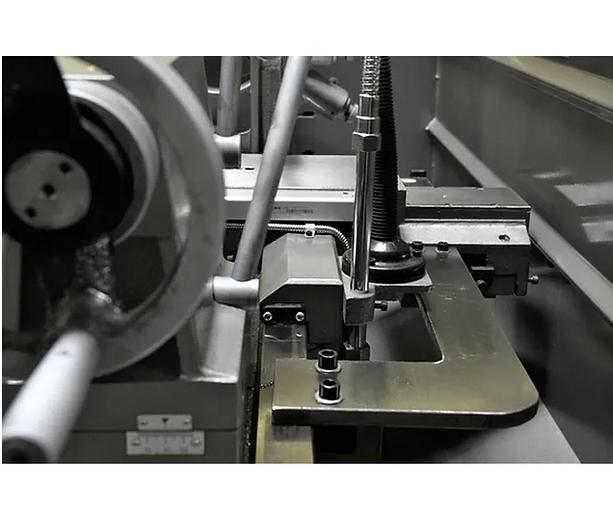 16" x 60" GMC #GML-1660HD, gap bed lathe, 8" 3-jaw chuck, 10" 4-jaw chuck, 2-1/16" bore, D1-6, 5.5" Steady - Image 5
