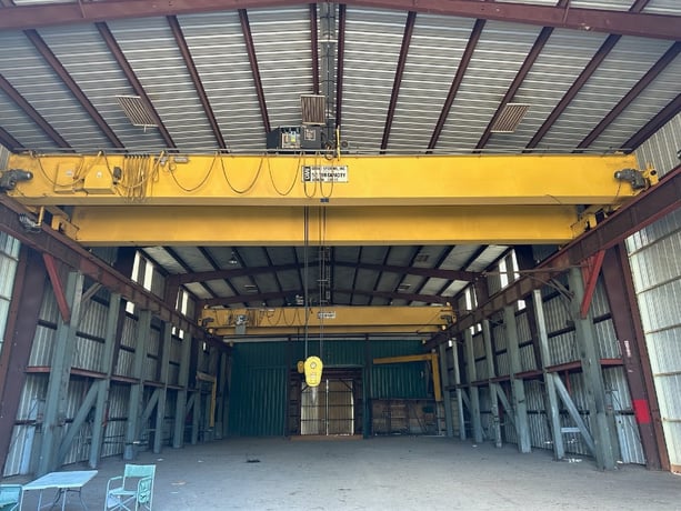 50 Ton, OMI with R & M Hoist, 49' 6-1/2" span, Call or email for more specifications - Image 1