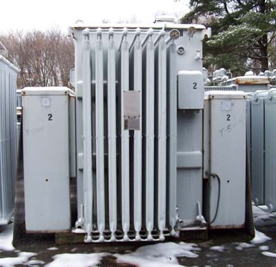 5000 kVA, 26400 Delta Primary, 13200/7620 WYE Secondary, ABB Substation - Image 1