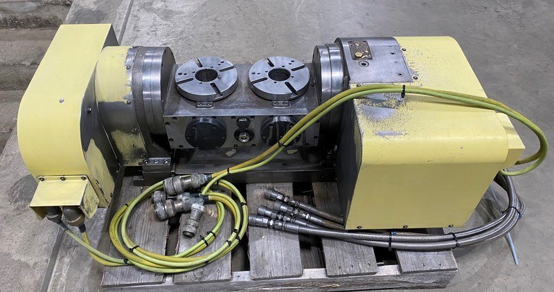 6.7" Nikken #5AX-2" MT-170-200FA, Dual-Axis Trunnion, Fanuc Servo, 2005 - Image 2