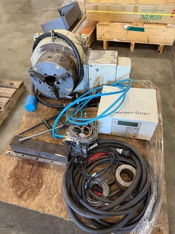 Forkhardt #5C QUAD 4 position indexer, 5.875" centerline height,w/Mitsubishi drive & motor,S/N 4122-4125, 2019 - Image 2
