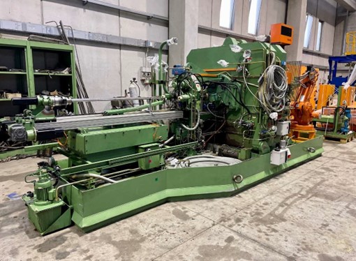 281 lb. GFM #SKK10, rotary forging machine, 1250 Kn, 4 hammers, hydraulic counter-holder - Image 1