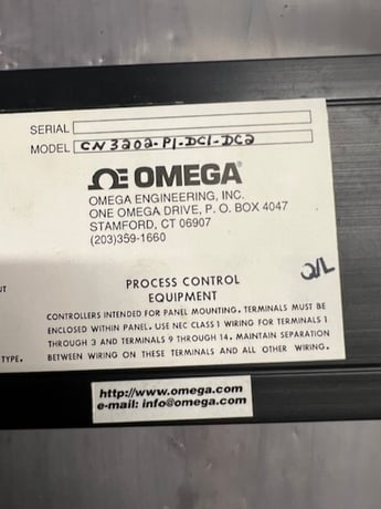 Omega Design Engineering, Inc. #CN3202-P1-DC1-DC2, Digital Temperature Controller - Image 4