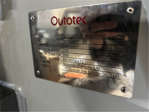 Metso-Outotec #TankCell-e5, flotation cells, unused, (12 available) - Image 2