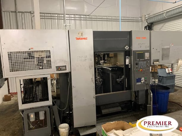Takamaz #XW-130, CNC Twin Spindle Turning Center w/Auto Load, 88" L x 85" width, 8" x 2" chuck, 2015 - Image 1