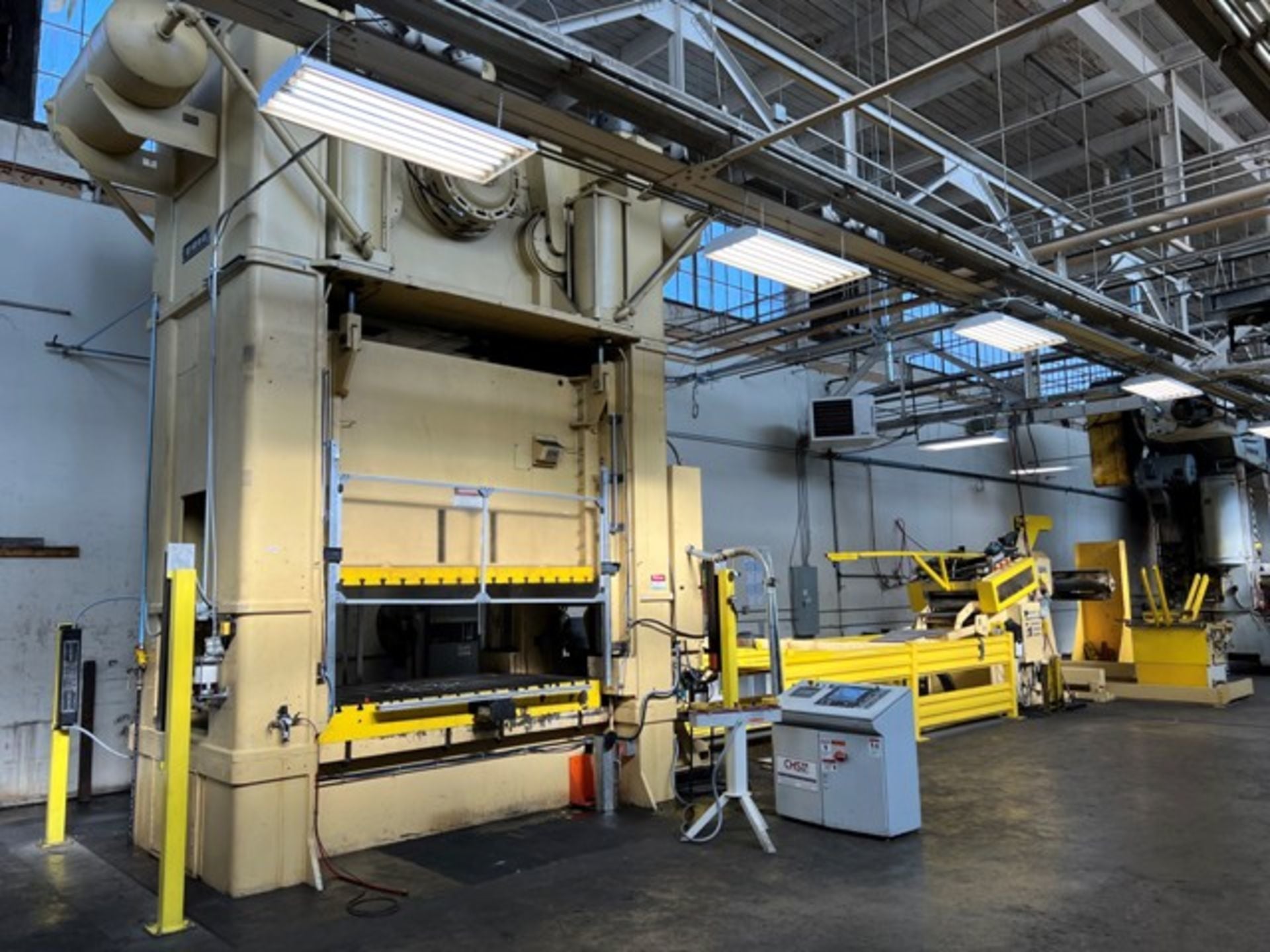 800 Ton, Niagara #SE2-800-96-60, straight side double crank, 12" stroke, 35" Shut Height, 18" adj., 15-30 - Image 7