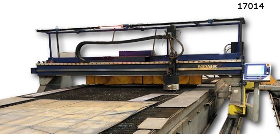 Messer #Titan-II-14/4, 13' x 45' 4" cutting surface, 30" table height, plasma cutting process, 2008 - Image 1