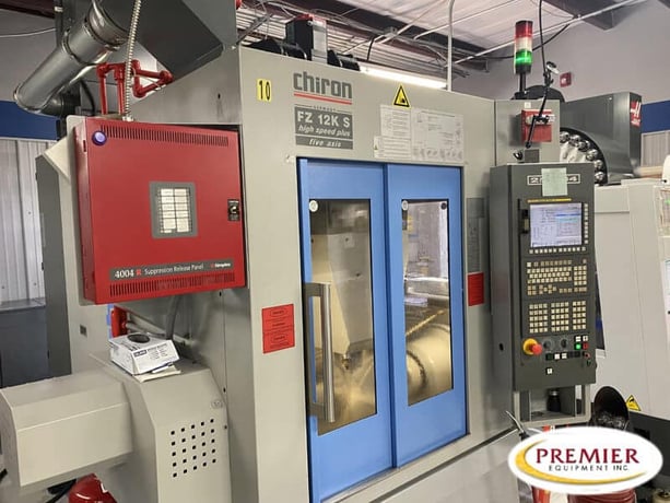 Chiron #FZ-12K-S, high speed plus 5-Axis vertical machining center,Fanuc 31i, 21.6" X, 12.6" Y, 14.1" Z - Image 1