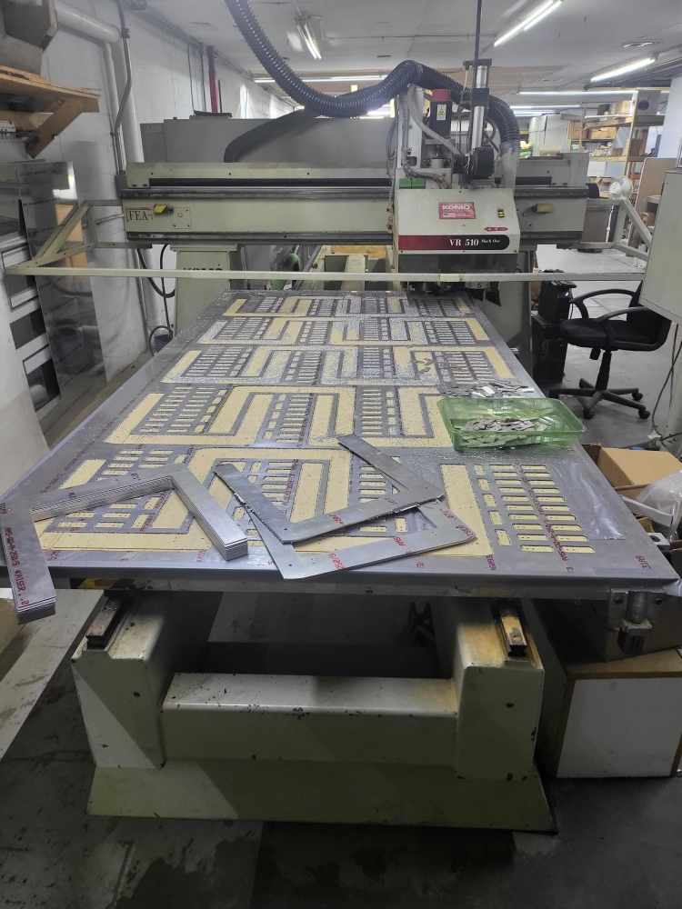 Komo #VR510-Mach-1, CNC Router, 5' x 10', 131" X, 78" Y, 6" Z, 18000 RPM, BT 30, 2000 - Image 8