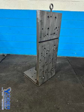 18" x 44" Custom steel angle plate, #77112 - Image 10