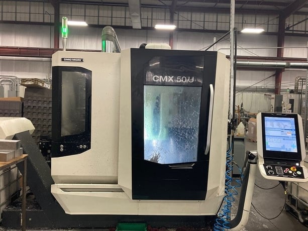 DMG, Mori #CMX-50U, 5-Axis Mill, 19.6" X, 17.7" Y, 15.7" Z, 24.8"x19.7"table, 15000 RPM, 27.2/19.4 HP, 60 - Image 1