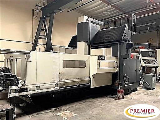Mighty Viper #DZ3240, Double Column vertical machining center, 12" X, 94.4" Y, 42.1" Z, 125.98" x - Image 1