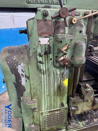 Cincinnati #2M, horizontal mill w/vertical head, 10-1/2" x53" table, 5 HP, #50 taper, #77029 - Image 5
