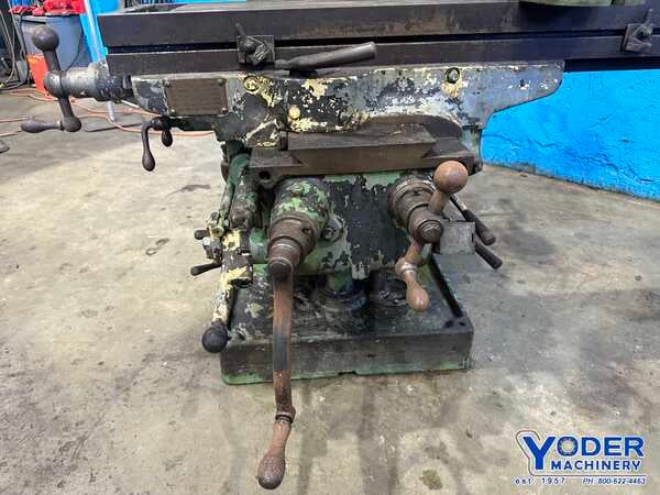 Cincinnati #2M, horizontal mill w/vertical head, 10-1/2" x53" table, 5 HP, #50 taper, #77029 - Image 6