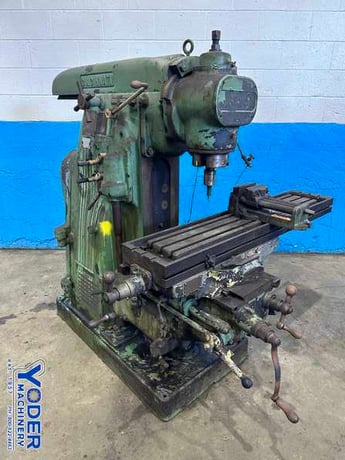 Cincinnati #2M, horizontal mill w/vertical head, 10-1/2" x53" table, 5 HP, #50 taper, #77029 - Image 7