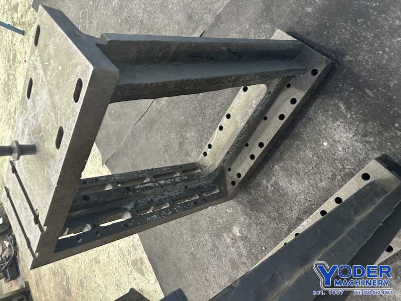10" x 37" Slotted angle plates, 1 set, #77110 - Image 6