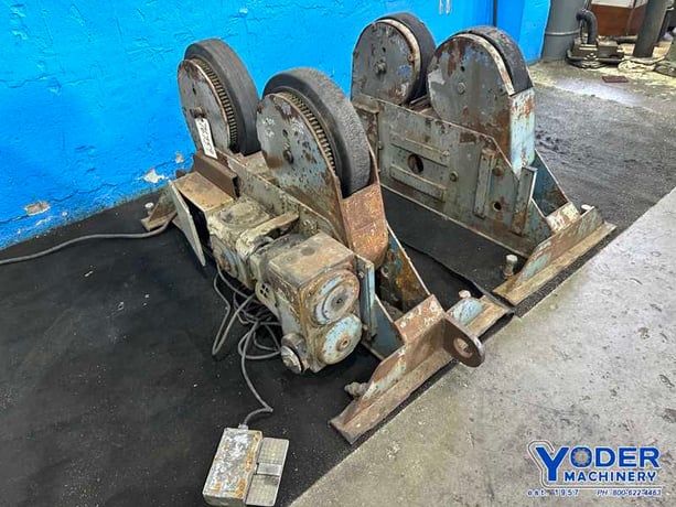 15 Ton, Pandjiris mule tank turning roll, 1 set, forward/reverse, fast forward, #76759 - Image 2