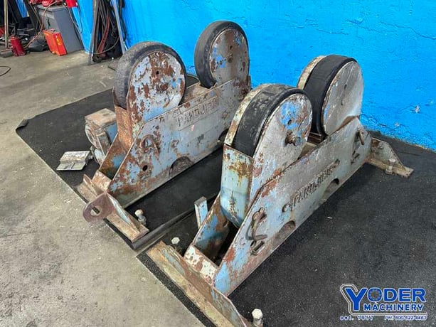 15 Ton, Pandjiris mule tank turning roll, 1 set, forward/reverse, fast forward, #76759 - Image 4