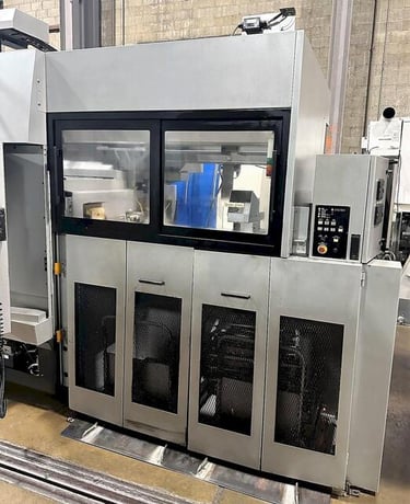 Amada #S10, CNC lathes, single spindle, dual turret, 12.2" swing, 6" chuck, 10.6" centers, 7-Axis, Fanuc - Image 10