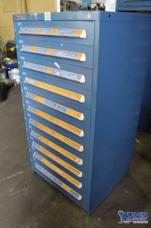 11 Drawer Vidmar cabinet, #72096 - Image 2