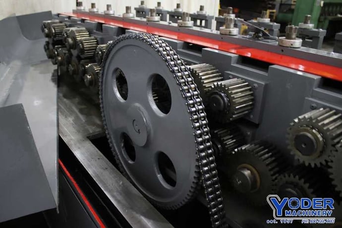 12 Stand, Dahlstrom #450-12, rollformer, 2" spindle diameter, 18" roll space, 10 HP, 50-150 FPM, #75673 - Image 8