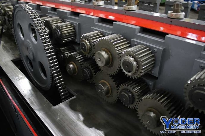 12 Stand, Dahlstrom #450-12, rollformer, 2" spindle diameter, 18" roll space, 10 HP, 50-150 FPM, #75673 - Image 9