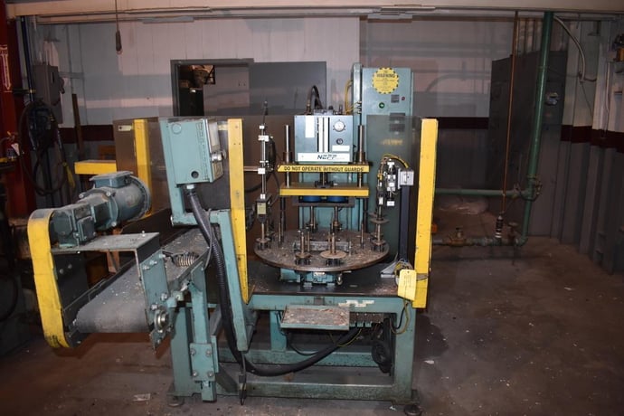 12 Ton, Neff #D12-5M, C-Frame hydraulic press, 7" stroke, 18" daylight, 7" throat, 30" rotary table, 12 - Image 3