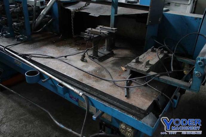 14 Stand, Contour rollformer, 2"shaft dia., entry strip guide, 50 HP, #74976 - Image 4