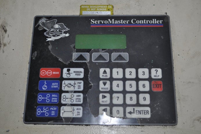 Coe Press Equipment #ServoMaster, servo feeder, pendant - Image 2