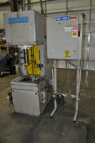 20 Ton, Denison #FH20-20H, hydraulic press, 10" stroke, 23" daylight, 25.75" x17.5" bed, 55 gallon reservoir - Image 1
