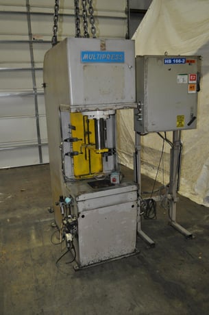 20 Ton, Denison #FH20-20H, hydraulic press, 10" stroke, 23" daylight, 25.75" x17.5" bed, 55 gallon reservoir - Image 2
