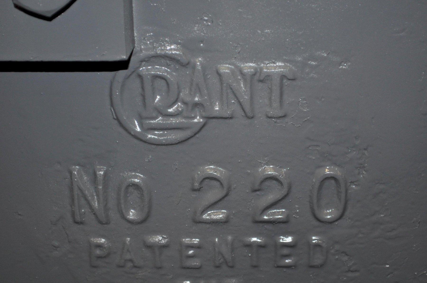Grant Orbital Spin #220, riveter, 3/4" stroke, 208-220/440 V., 3-phase, 2 HP, 1150 RPM, foot pedal - Image 7