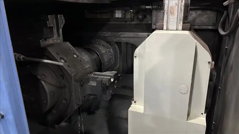 Muratec #MW400, dual spindle turning center,dual 3-jaw 15" chucks,dual 8-position turrets, 3500 RPM, 40 - Image 4