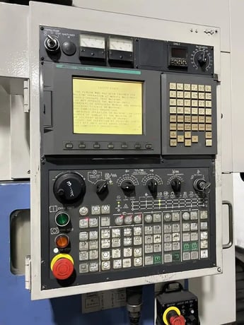 Muratec #MW400, dual spindle turning center,dual 3-jaw 15" chucks,dual 8-position turrets, 3500 RPM, 40 - Image 5