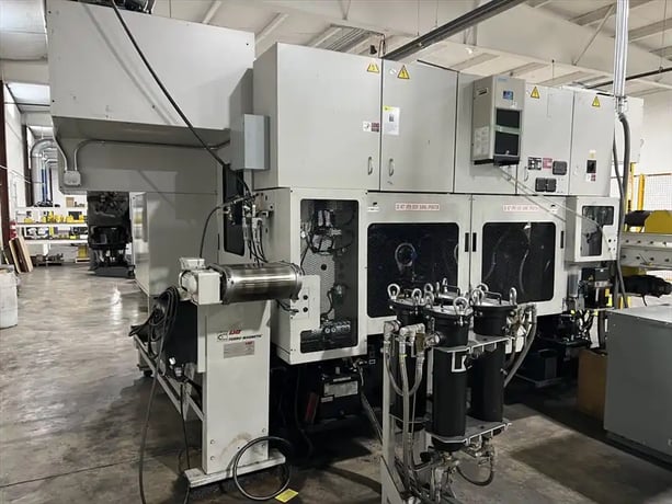 Muratec #MW400, dual spindle turning center,dual 3-jaw 15" chucks,dual 8-position turrets, 3500 RPM, 40 - Image 9