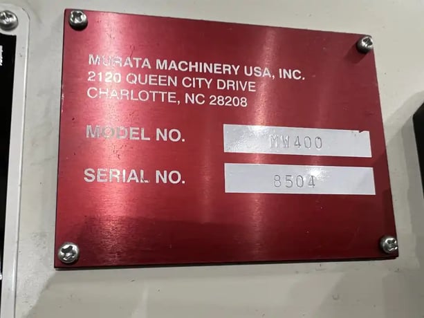 Muratec #MW400, dual spindle turning center,dual 3-jaw 15" chucks,dual 8-position turrets, 3500 RPM, 40 - Image 10