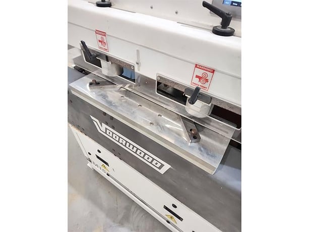 Voorwood #M-15, CNC Round End Tenoner & Mortiser, 1.5" thick x 4" wide x any length parts capacity, 0/45/90 - Image 4