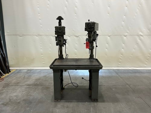 2 Spindle Clausing drill press, #16761 - Image 1