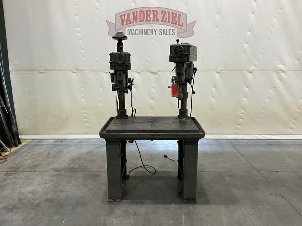 2 Spindle Clausing drill press, #16761 - Image 1