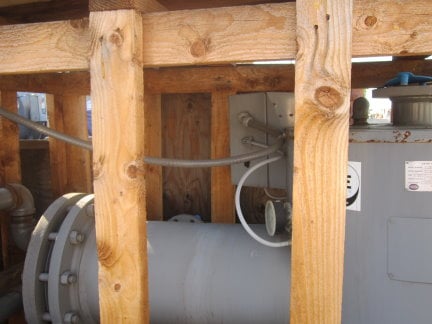 Cemline #V60SSH1442, Clean Steam Boiler, Stainless Steel, 24" W x 8' L, 15-20 psi, qty. 2, 2011 - Image 7